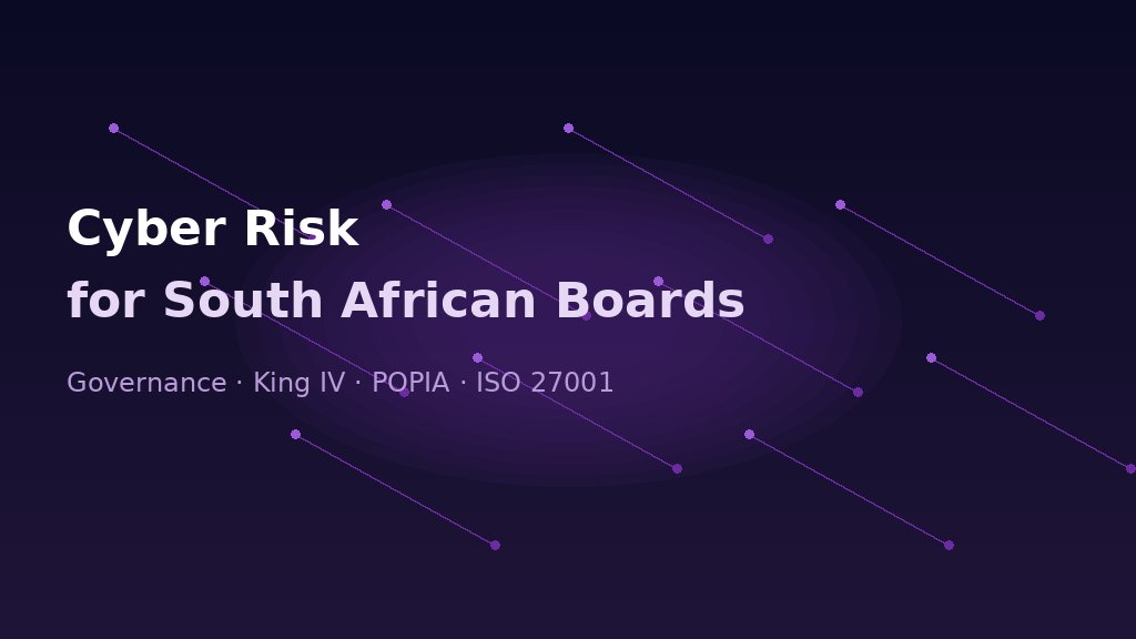 cyber risk board members South Africa