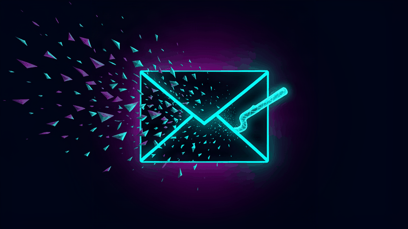 phishing attacks South Africa - abstract dark theme illustration